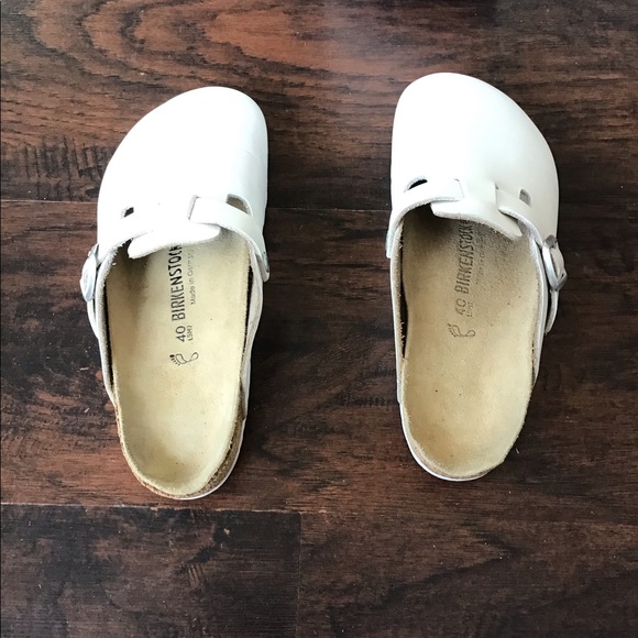 Birkenstock Boston White size 9 womens BEST OFFER - Picture 2 of 7